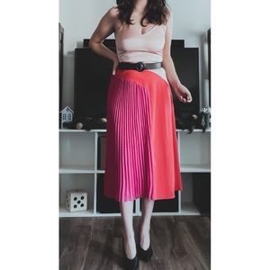 Color-Block Sleeveless Dress